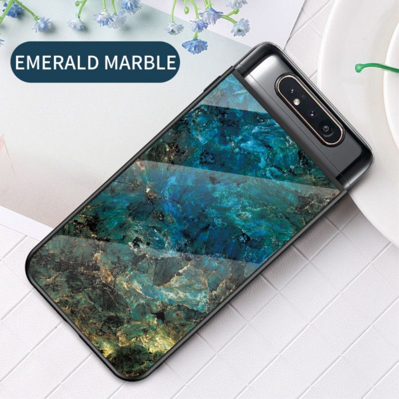 Cover Samsung Galaxy A80 / A90 Sort Mobilcover Enkelt Marmor