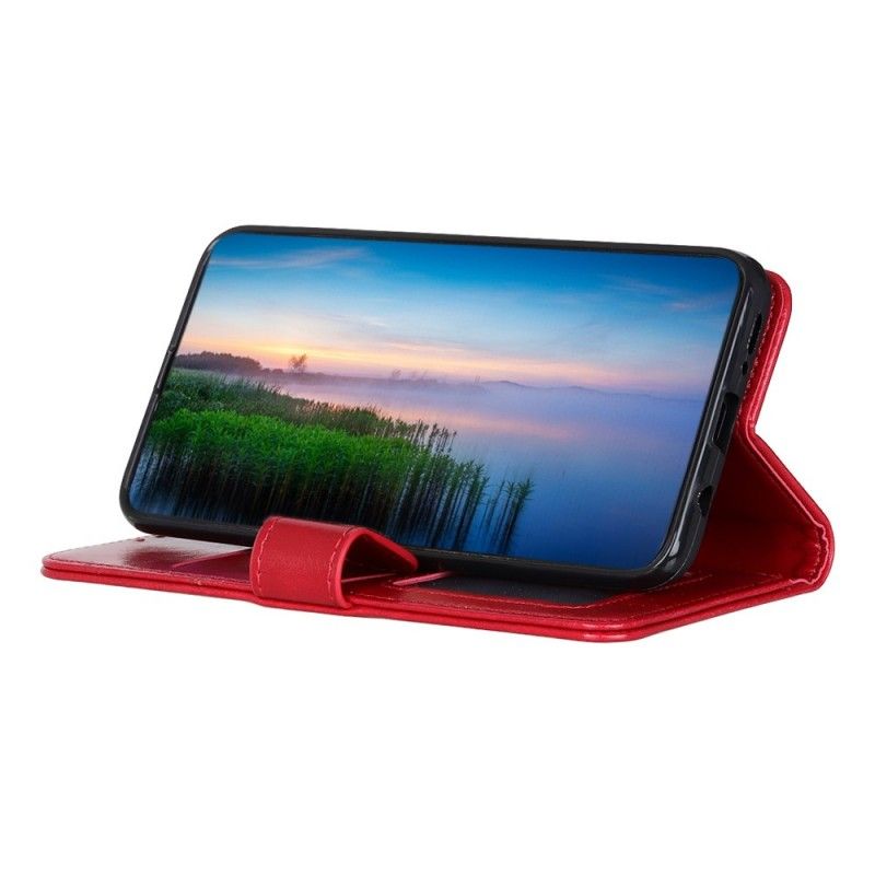 Flip Cover Læder for Samsung Galaxy A80 / A90 Sort Ækvivalent Læder