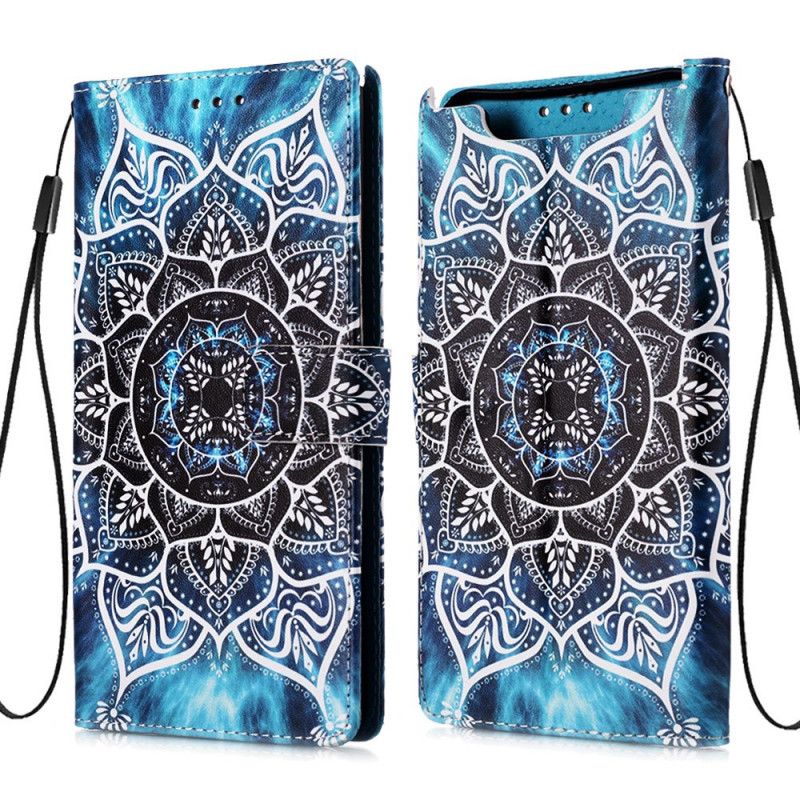 Flip Cover Læder Samsung Galaxy A80 / A90 Mandala På Himlen