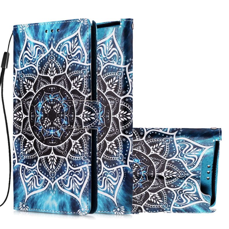 Flip Cover Læder Samsung Galaxy A80 / A90 Mandala På Himlen