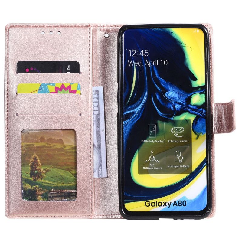 Flip Cover Samsung Galaxy A80 / A90 Grå G-Streng