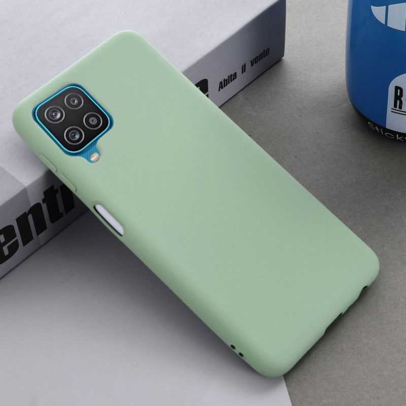 Cover Samsung Galaxy M32 Telefon Etui Flydende Silikone Med Snor