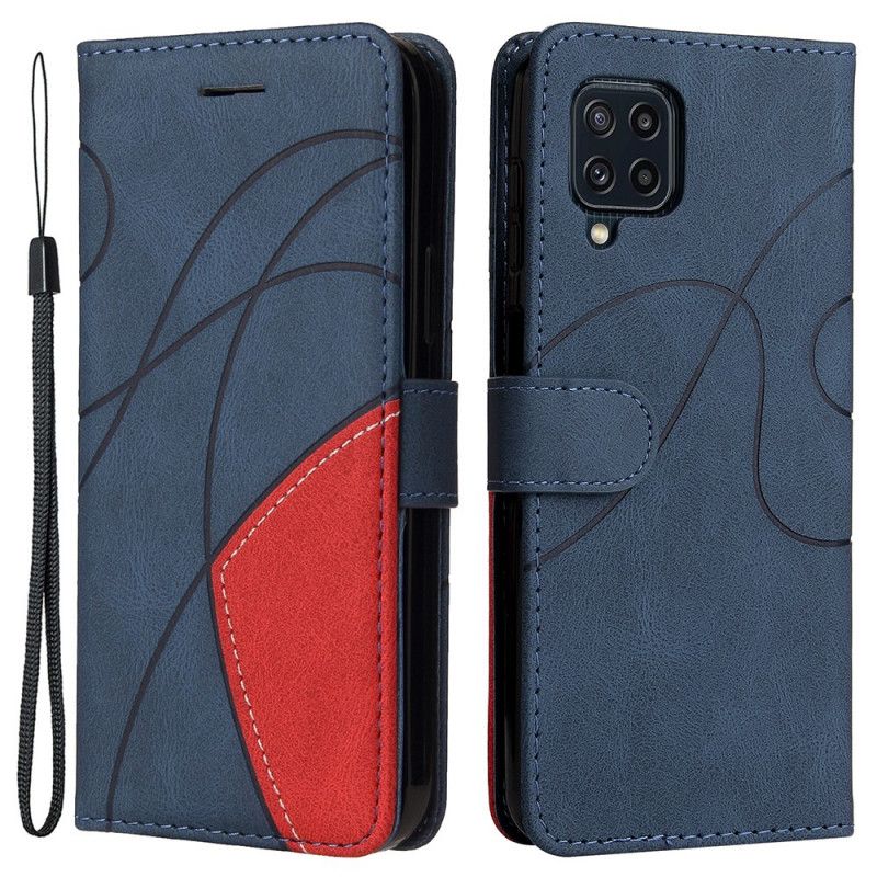 Flip Cover Samsung Galaxy M32 Bicolor