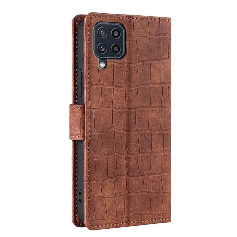 Flip Cover Samsung Galaxy M32 Krokodilleskindseffekt