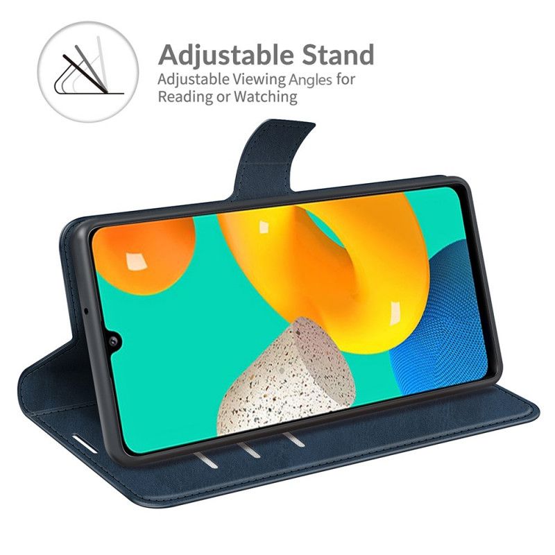 Flip Cover Samsung Galaxy M32 Kunstlæder Slim