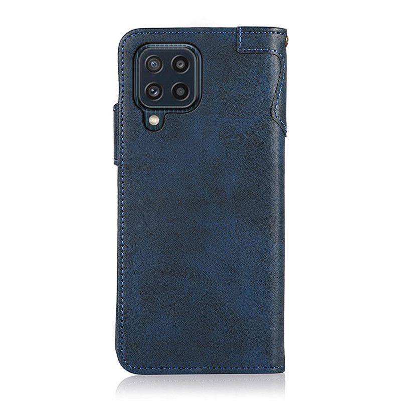 Flip Cover Samsung Galaxy M32 Magnetisk Knap Khazneh