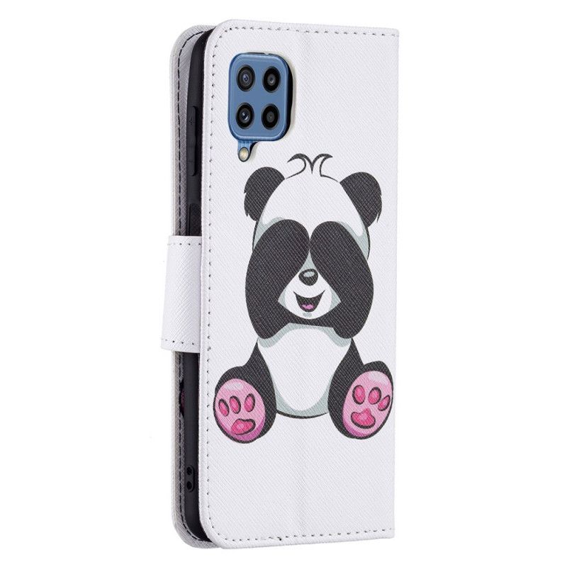 Flip Cover Samsung Galaxy M32 Panda Sjov