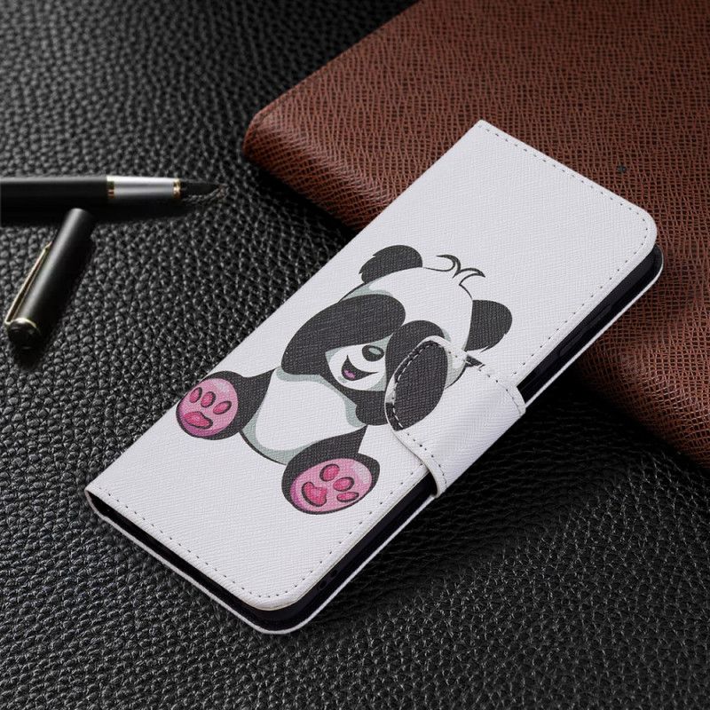 Flip Cover Samsung Galaxy M32 Panda Sjov