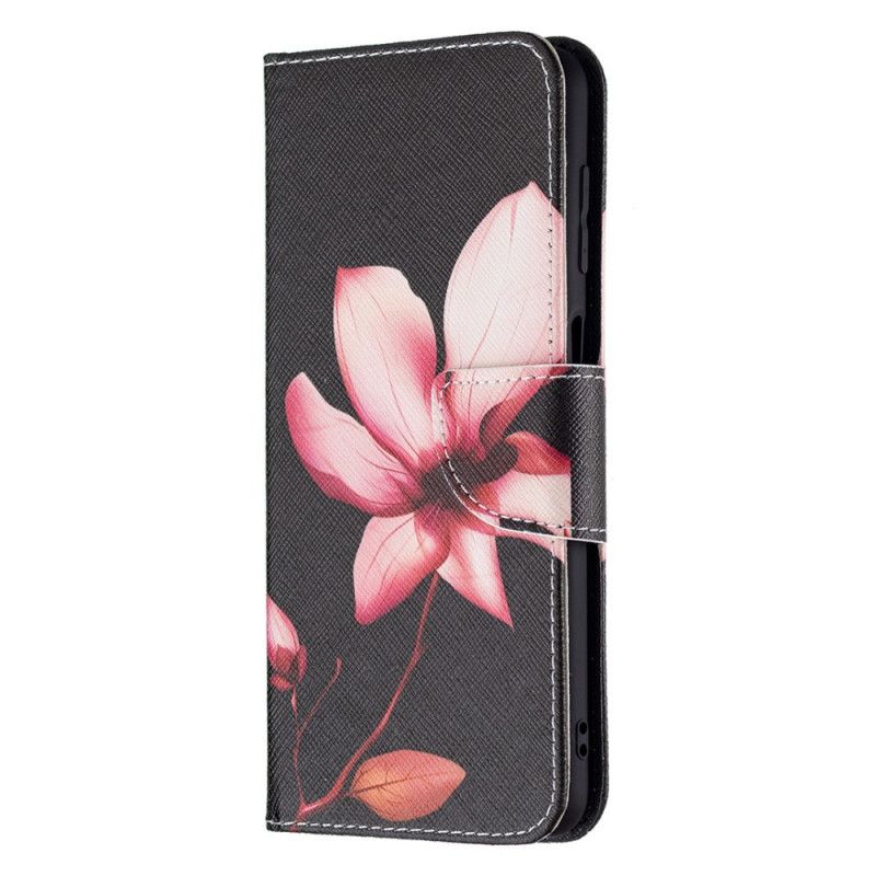 Flip Cover Samsung Galaxy M32 Pink Blomst