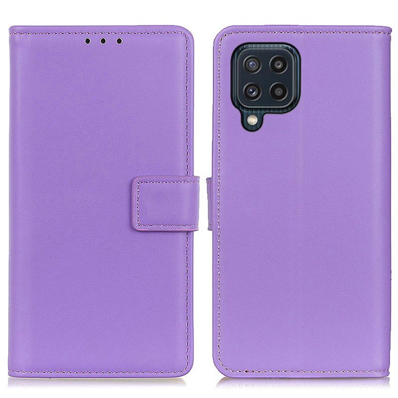 Flip Cover Samsung Galaxy M32 Prangende Kunstlæder