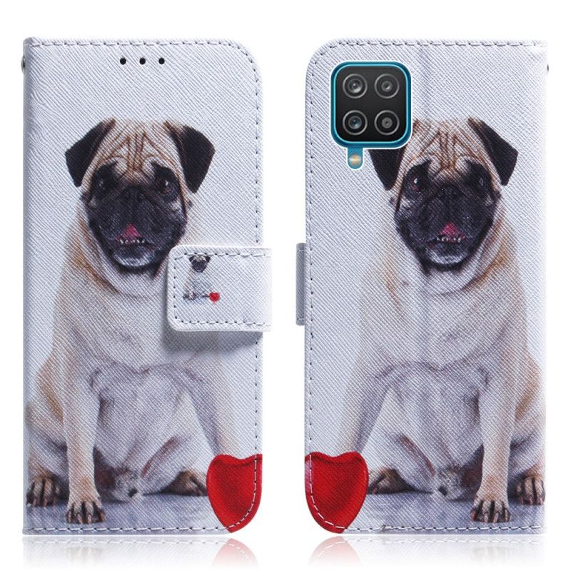 Flip Cover Samsung Galaxy M32 Pug Dog