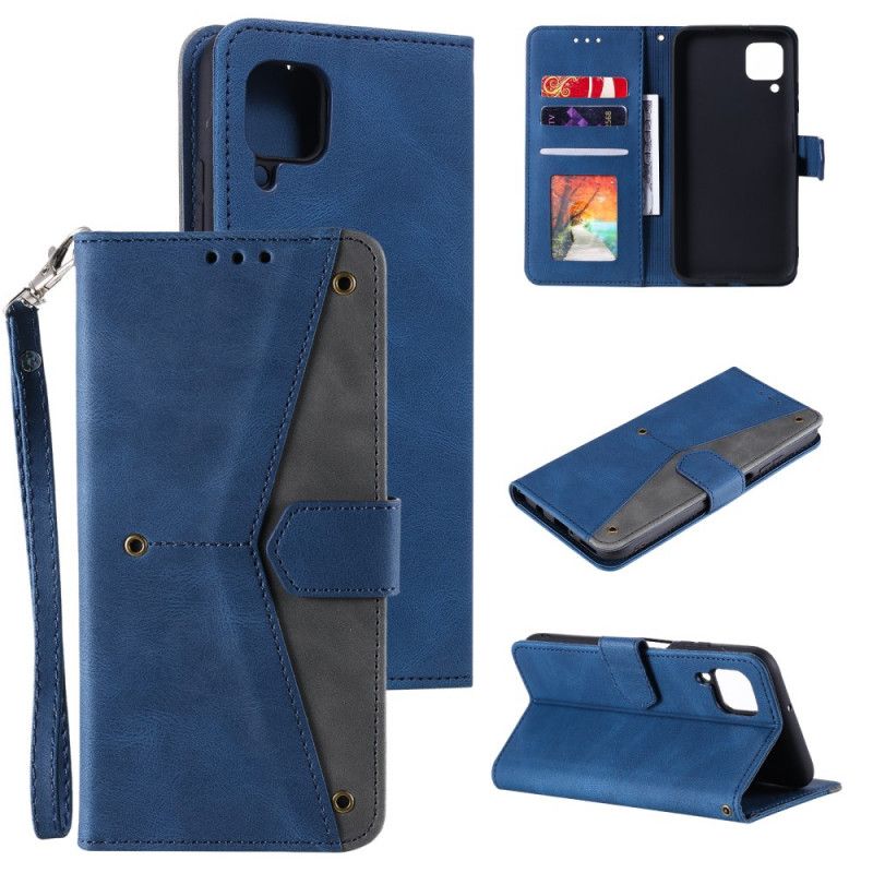 Flip Cover Samsung Galaxy M32 Skin-touch-sømme