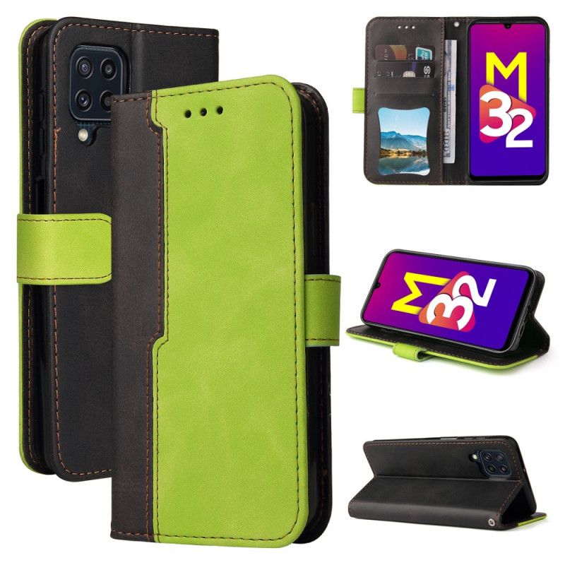 Flip Cover Samsung Galaxy M32 Tofarvet