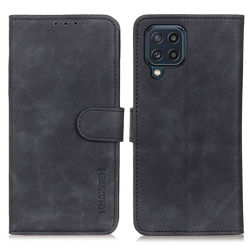 Flip Cover Samsung Galaxy M32 Vintage Khazneh Lædereffekt