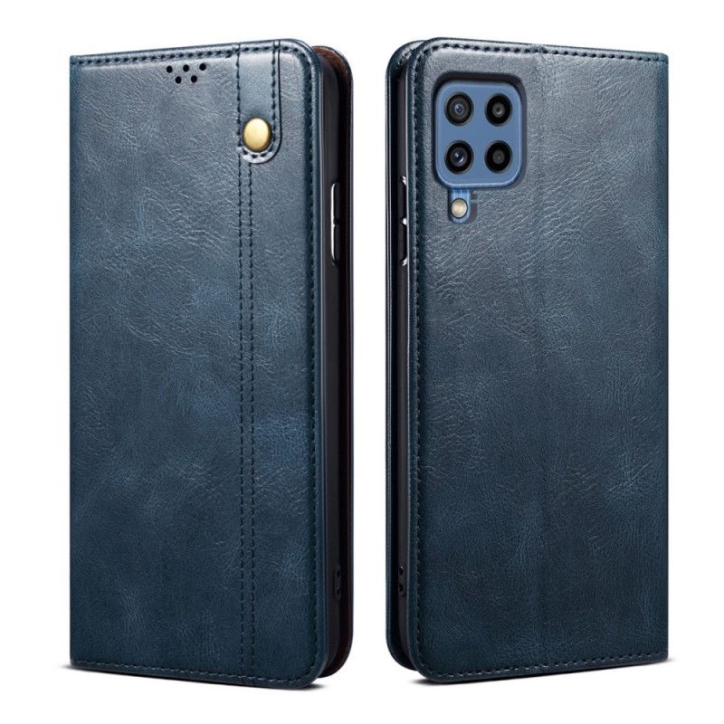 Flip Cover Samsung Galaxy M32 Vokset Kunstlæder