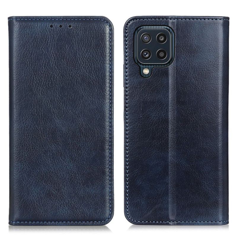 Flip Cover Til Samsung Galaxy M32 Elegance Split Litchi-læder