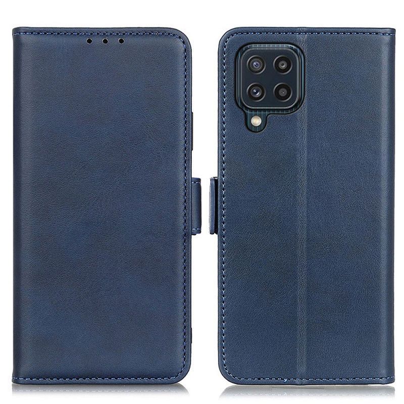 Læder Cover Samsung Galaxy M32 Dobbeltklap