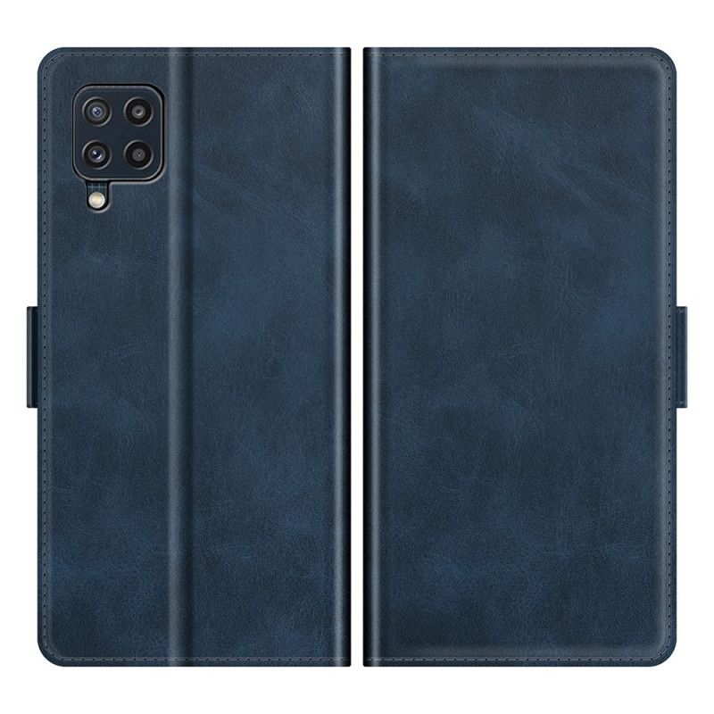 Læder Cover Samsung Galaxy M32 Lædereffektdesign