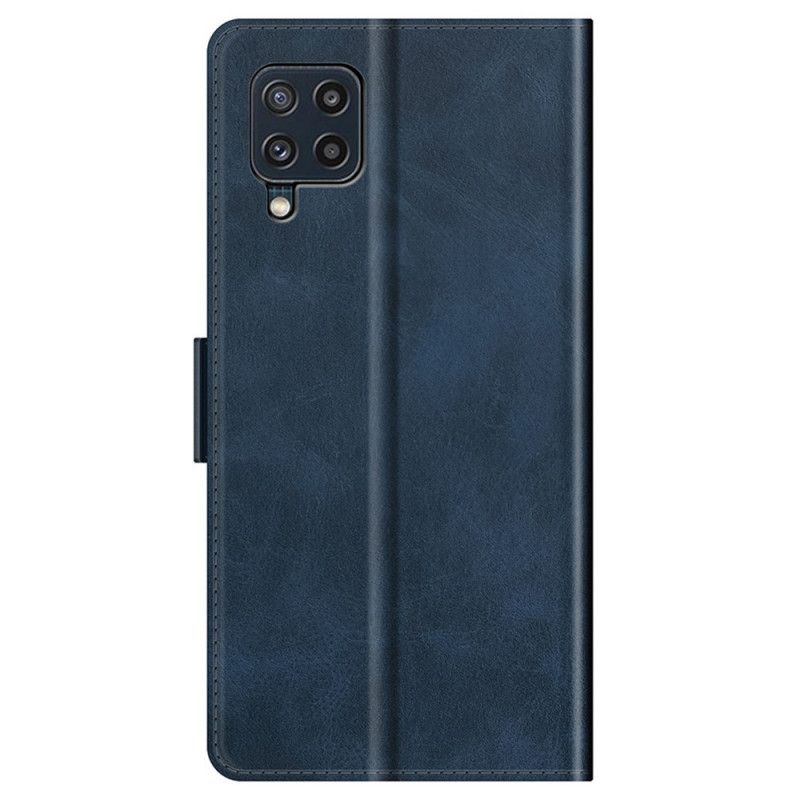 Læder Cover Samsung Galaxy M32 Lædereffektdesign