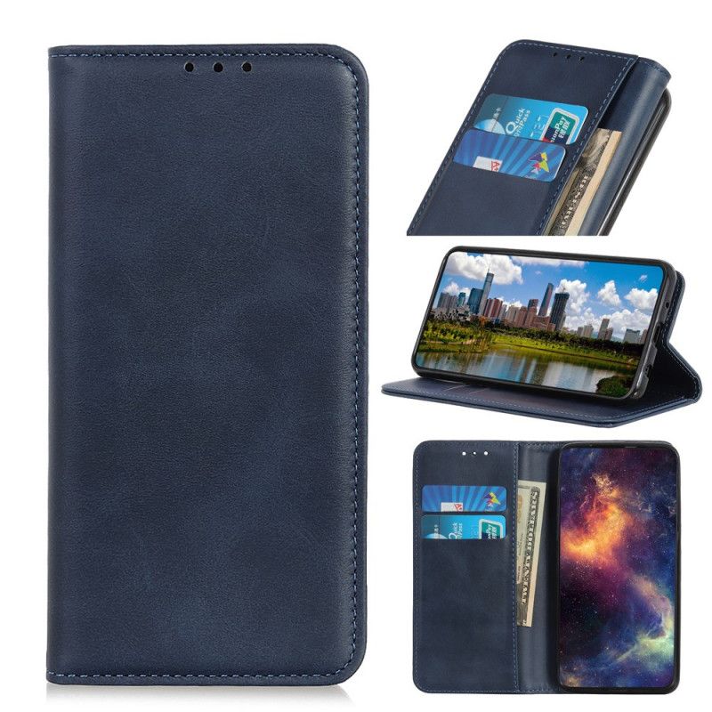 Læder Cover Samsung Galaxy M32 Telefon Etui Split Læder