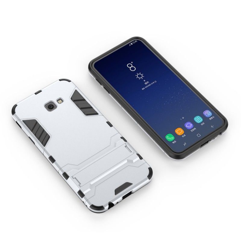 Cover for Samsung Galaxy J4 Plus Sort Ultra Resistent