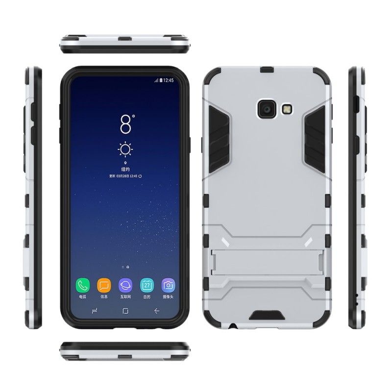 Cover for Samsung Galaxy J4 Plus Sort Ultra Resistent