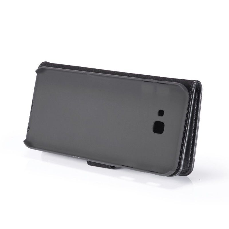 Flip Cover Læder for Samsung Galaxy J4 Plus Sort Dg. Aftagelig Ming