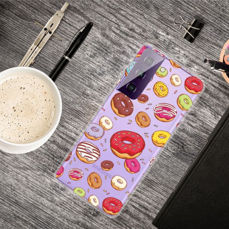 Cover for Samsung Galaxy S21 Plus 5G Elskede Donuts