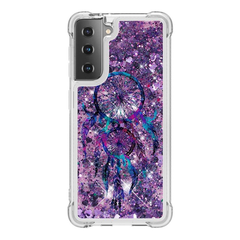 Cover for Samsung Galaxy S21 Plus 5G Glitter Dreamcatcher