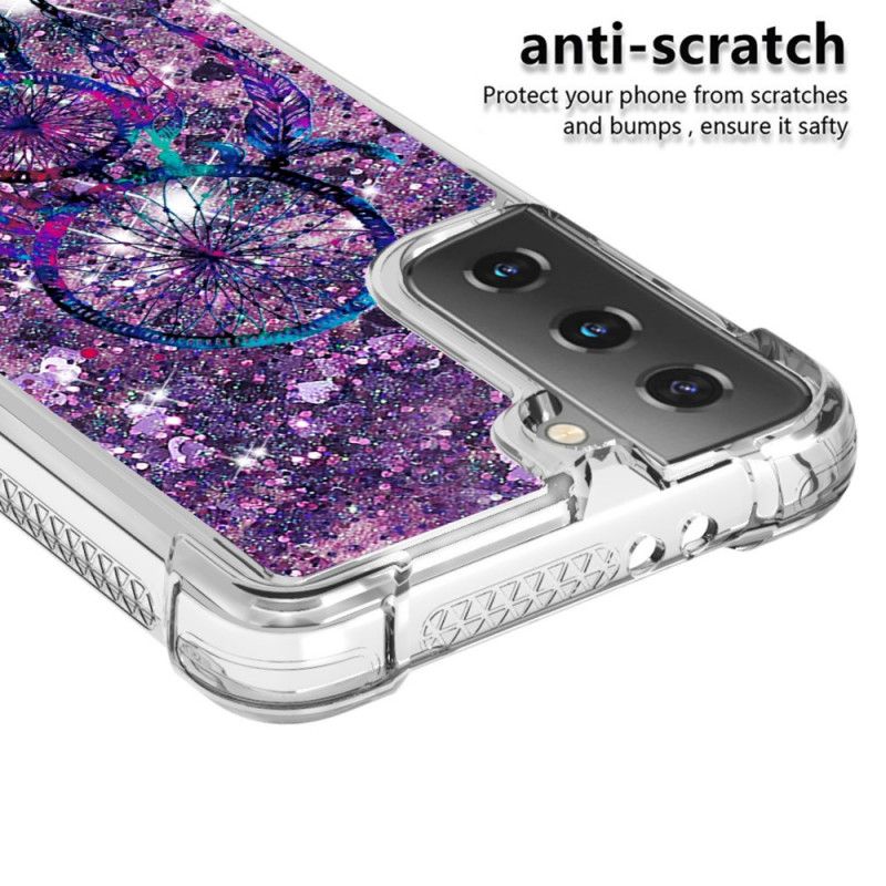 Cover for Samsung Galaxy S21 Plus 5G Glitter Dreamcatcher