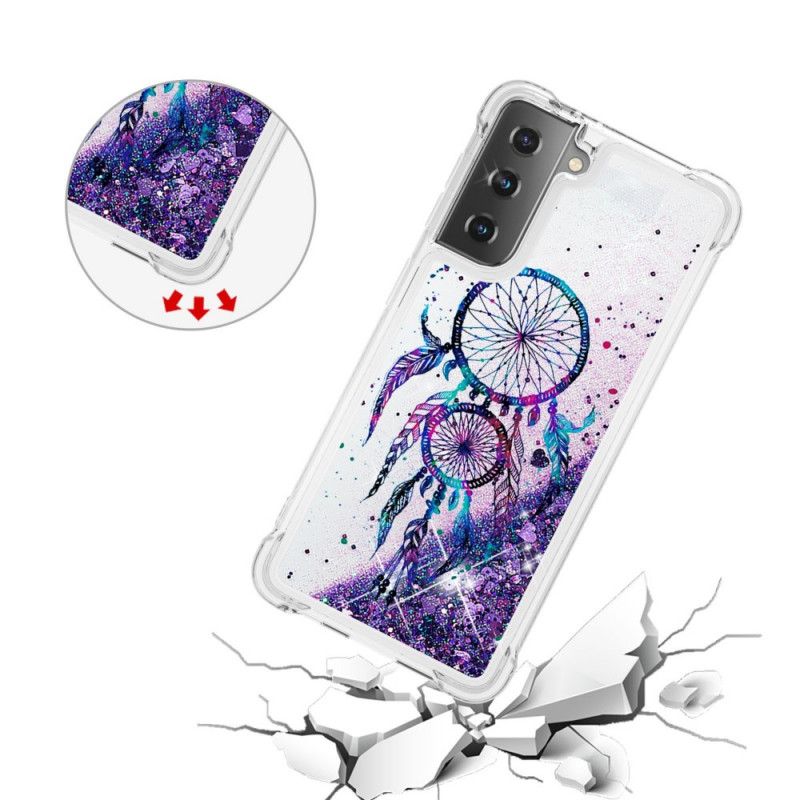 Cover for Samsung Galaxy S21 Plus 5G Glitter Dreamcatcher