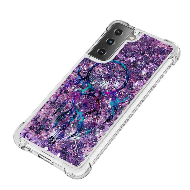 Cover for Samsung Galaxy S21 Plus 5G Glitter Dreamcatcher