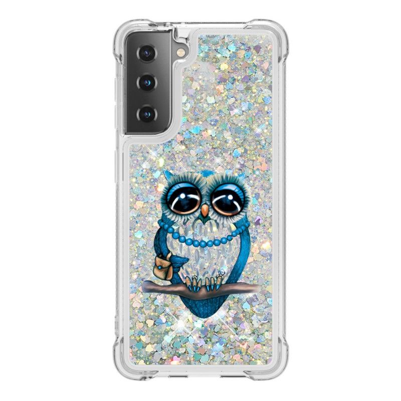 Cover for Samsung Galaxy S21 Plus 5G Miss Ugle Glitter