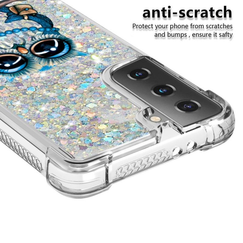 Cover for Samsung Galaxy S21 Plus 5G Miss Ugle Glitter