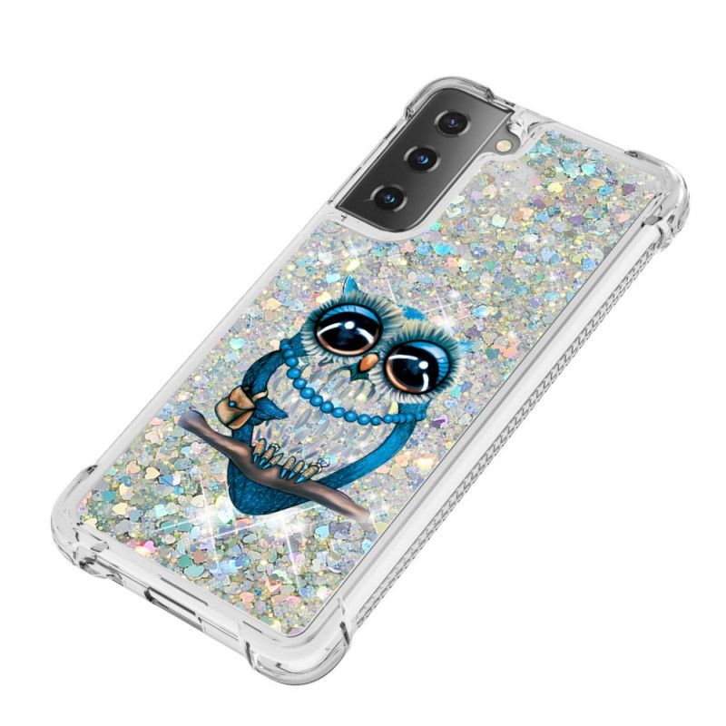 Cover for Samsung Galaxy S21 Plus 5G Miss Ugle Glitter