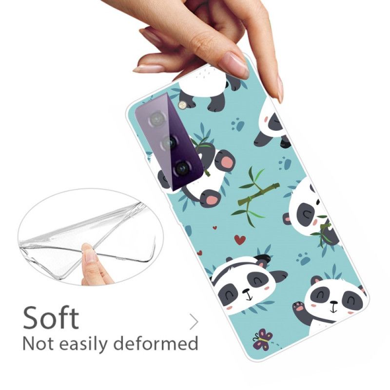 Cover for Samsung Galaxy S21 Plus 5G Pandaer Elsker Bambus