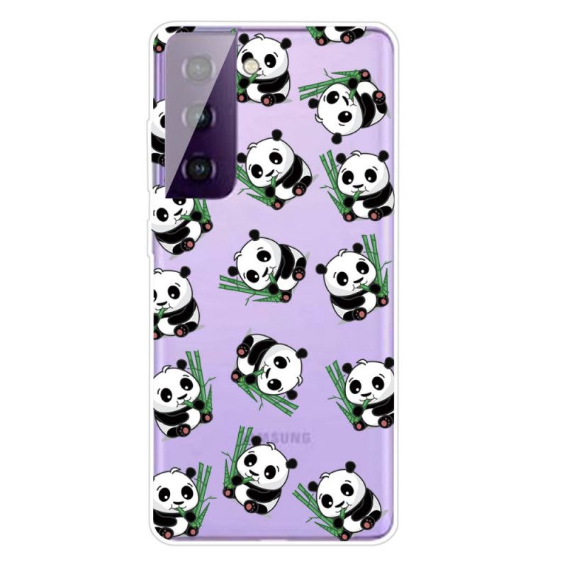 Cover for Samsung Galaxy S21 Plus 5G Små Pandaer