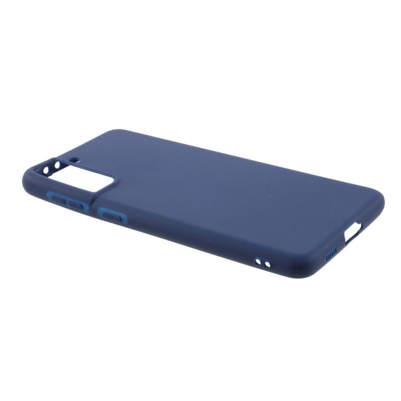 Cover for Samsung Galaxy S21 Plus 5G Sort Ensfarvet