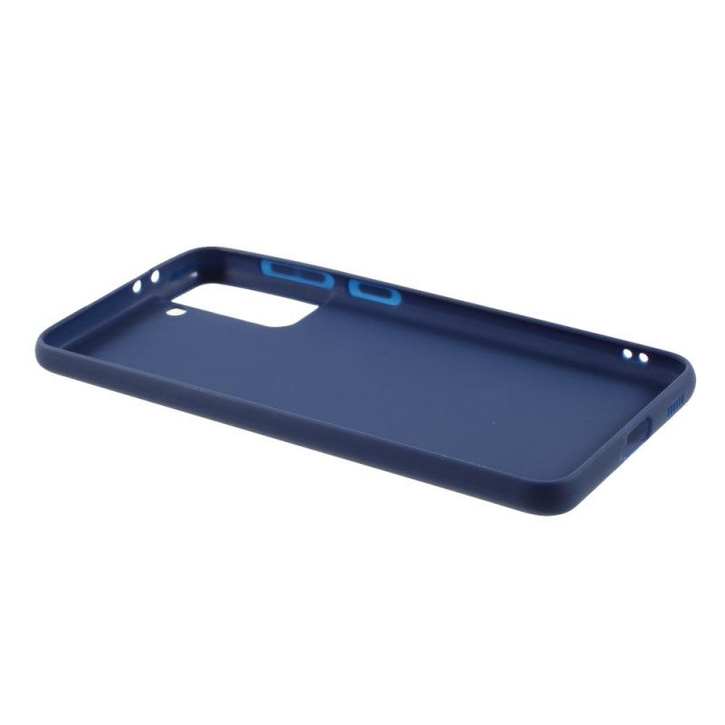 Cover for Samsung Galaxy S21 Plus 5G Sort Ensfarvet