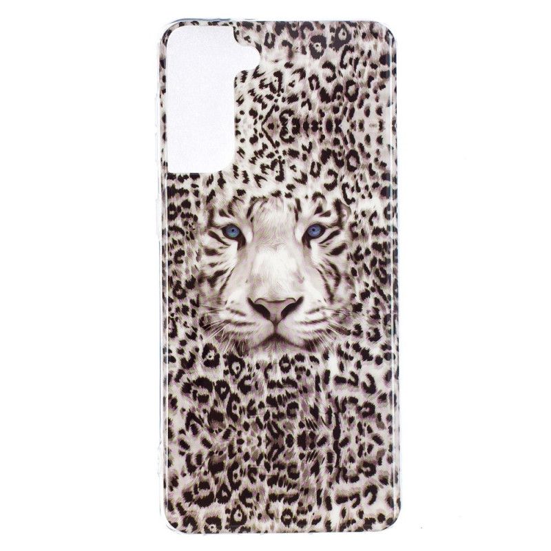 Cover Samsung Galaxy S21 Plus 5G Fluorescerende Leopard Beskyttelse