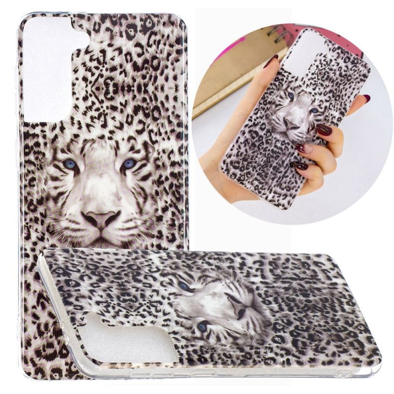 Cover Samsung Galaxy S21 Plus 5G Fluorescerende Leopard Beskyttelse