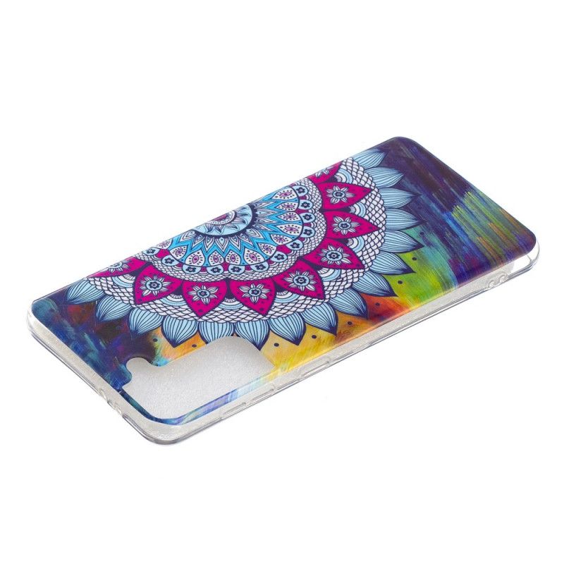 Cover Samsung Galaxy S21 Plus 5G Fluorescerende Mandala Original