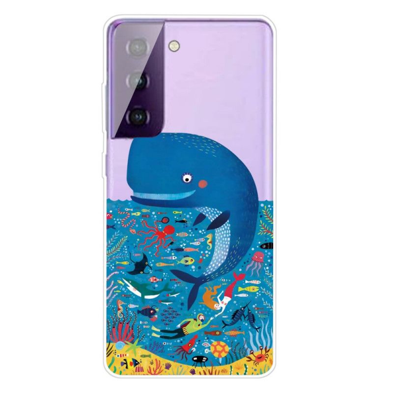 Cover Samsung Galaxy S21 Plus 5G Marine Verden