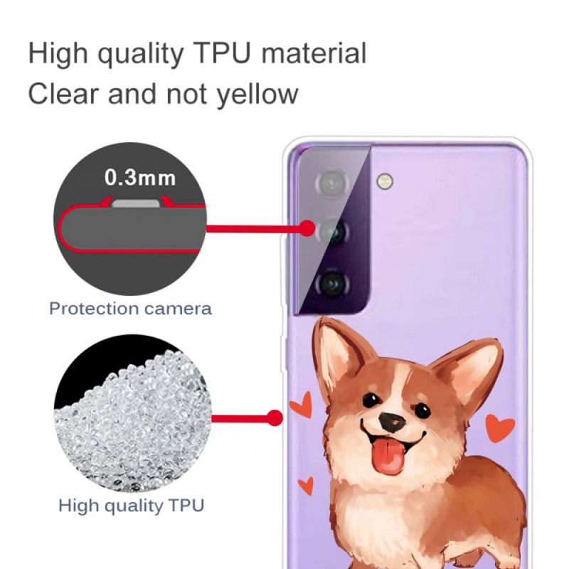 Cover Samsung Galaxy S21 Plus 5G Min Lille Hund