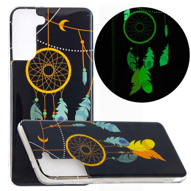 Cover Samsung Galaxy S21 Plus 5G Sort Fluorescerende Unik Drømmefanger