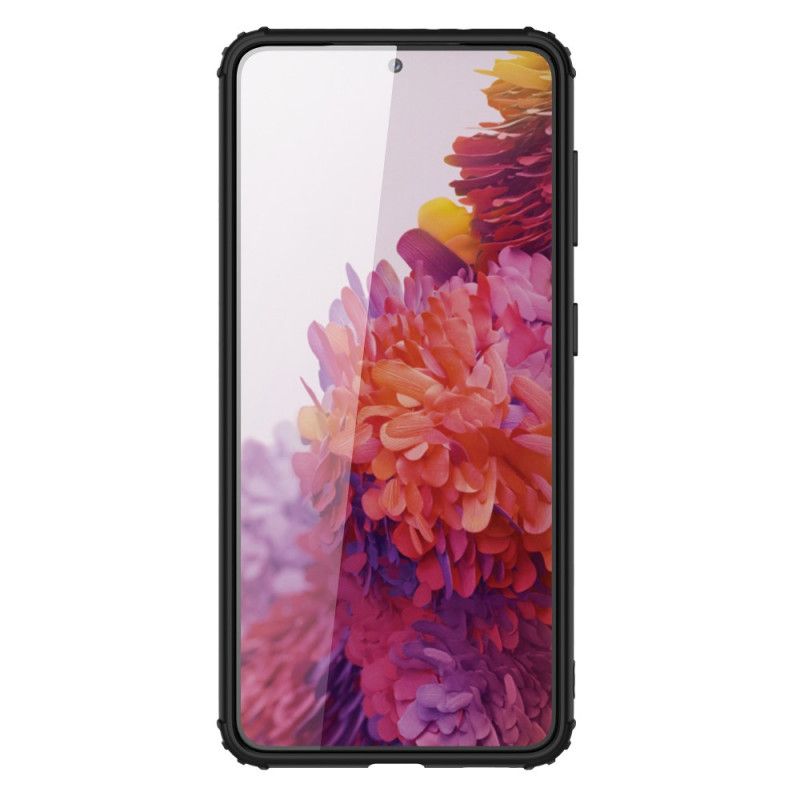 Cover Samsung Galaxy S21 Plus 5G Sort Frostet Hybrid