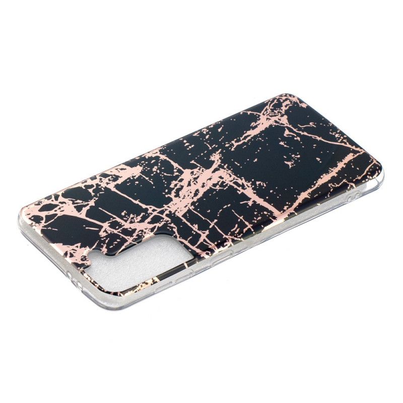 Cover Samsung Galaxy S21 Plus 5G Sort Ultra Designer Marmor