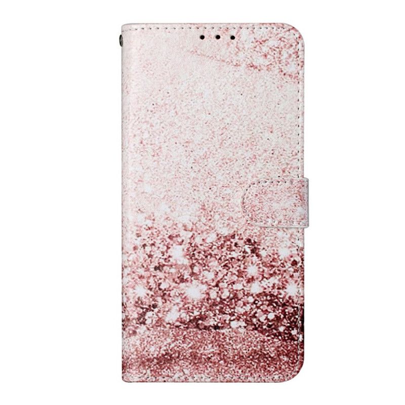 Flip Cover Læder for Samsung Galaxy S21 Plus 5G Designer Pailletter