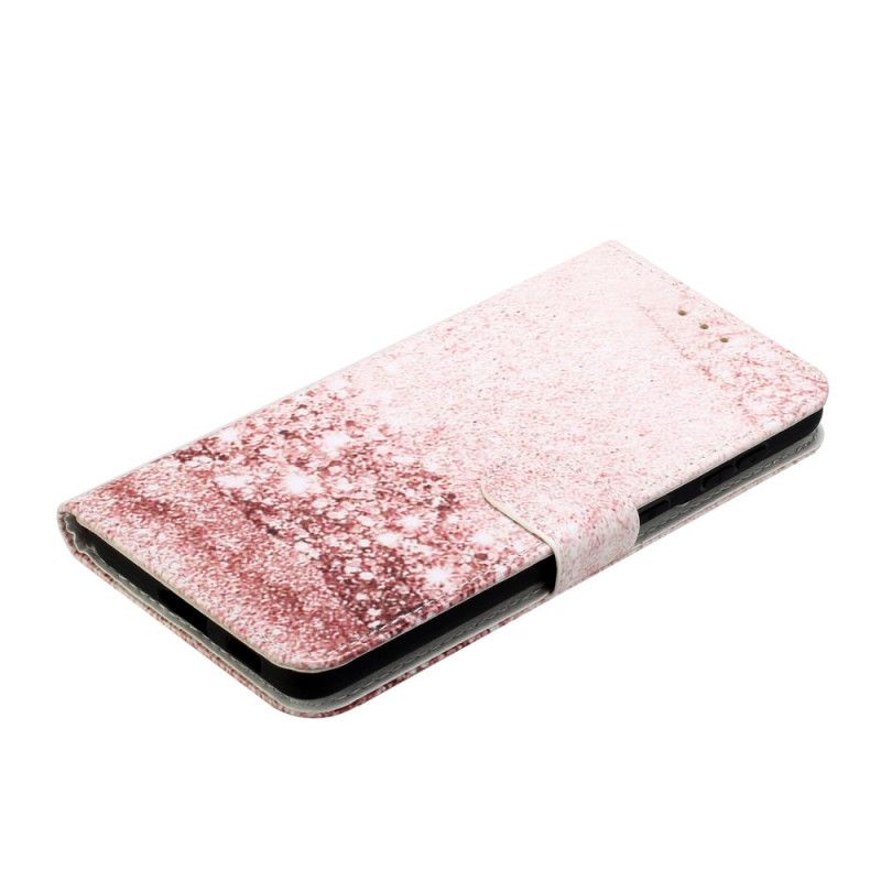 Flip Cover Læder for Samsung Galaxy S21 Plus 5G Designer Pailletter