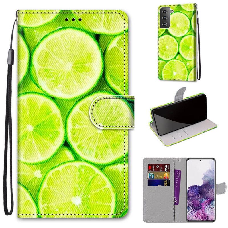 Flip Cover Samsung Galaxy S21 Plus 5G Limes